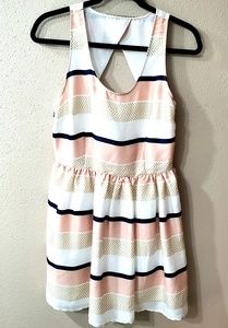 JACK by BB Dakota Stripe Sleevless Dress